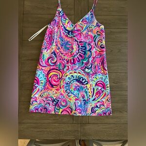 Lilly Pulitzer Psychedelic Sunshine Multicolor Swirl Dress